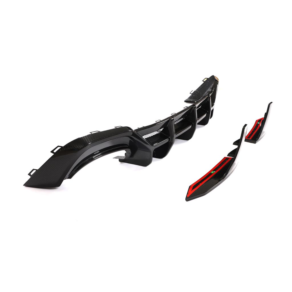 ED Style Carbon Fiber Side Skirts For Audi RS7 C8 (2019–2024)