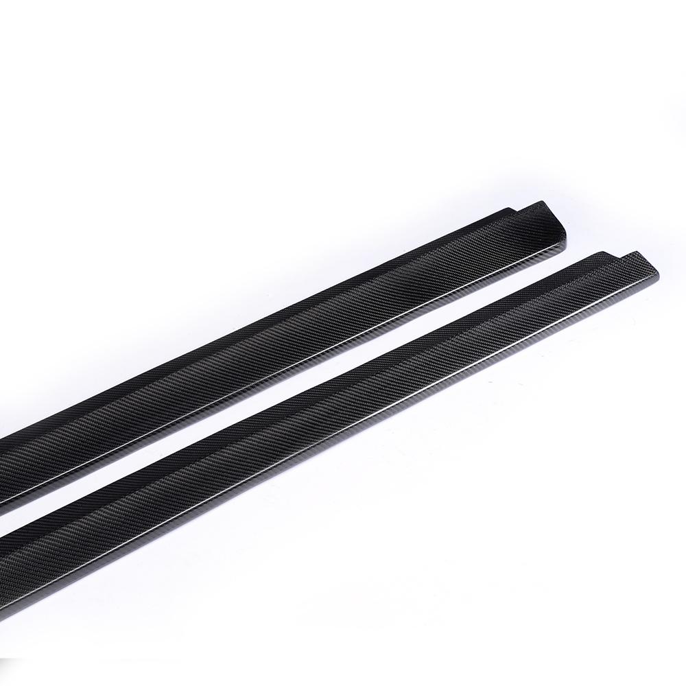 AMG Style Carbon Fiber Side Skirts for Mercedes-Benz C63 AMG W204 (2008-2015)