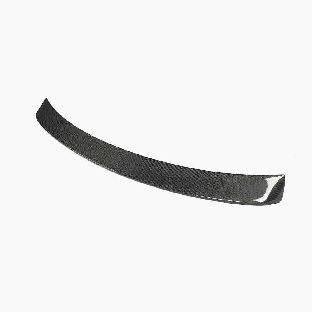 Mercedes-Benz C-Class W204 Carbon Fiber Roof Spoiler-side abgle view