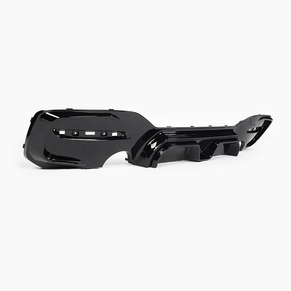 CS Style Gloss Black Rear Diffuser for BMW 1 Series F20/F21 LCI M Sport (2015–2019)
