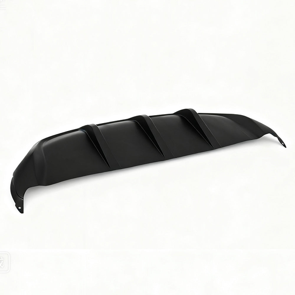 Matte Black Rear Diffuser for BMW X6 E71 (2008-2014)