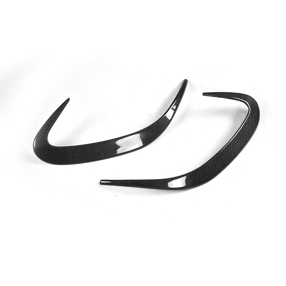 ST Style Carbon Fiber Rear Splitters For Mercedes Benz S-Class C217 Pre-Facelift 2014-2017