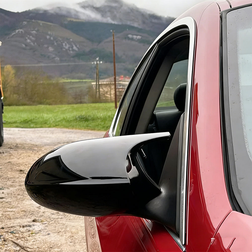 Gloss Black Replacement Mirror Caps for BMW 3 Series E90 Pre-LCI(2005-2008)