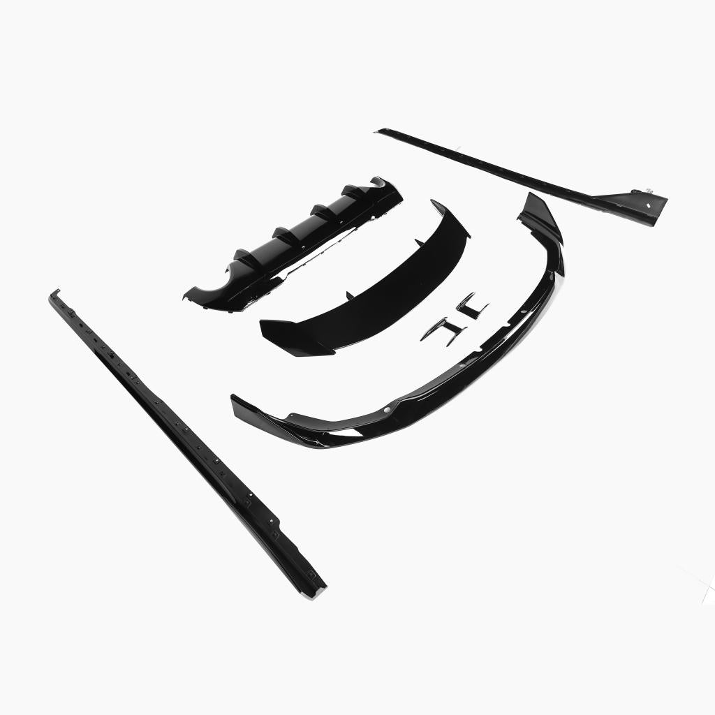 Performance Style Gloss Black Bodykit for BMW 1 Series F40 M Sport (2019–2024)