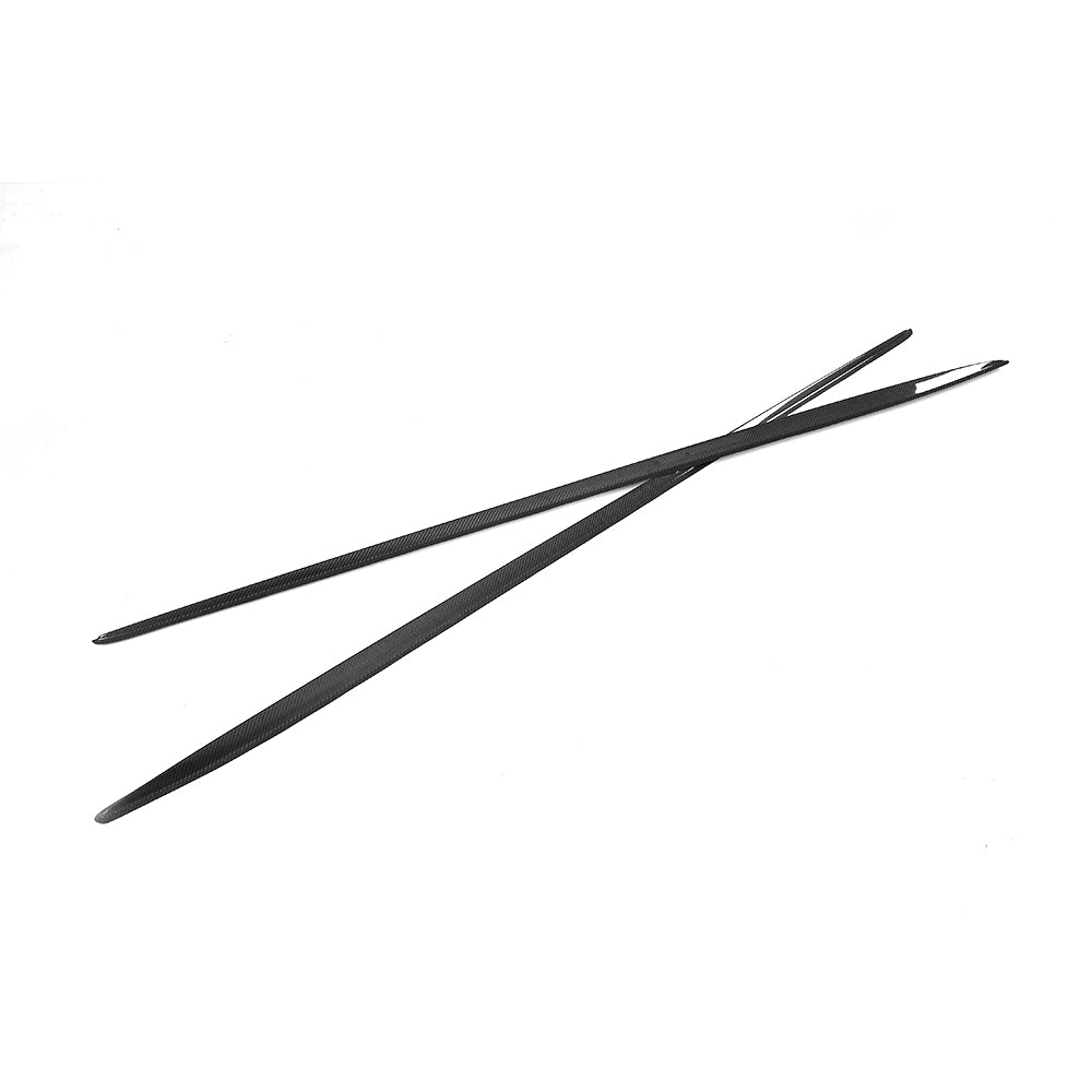 ST Style Side Skirts Carbon Fiber for Mercedes Benz E-Class C238 A238 Sport Pre-Facelift (2017-2020)