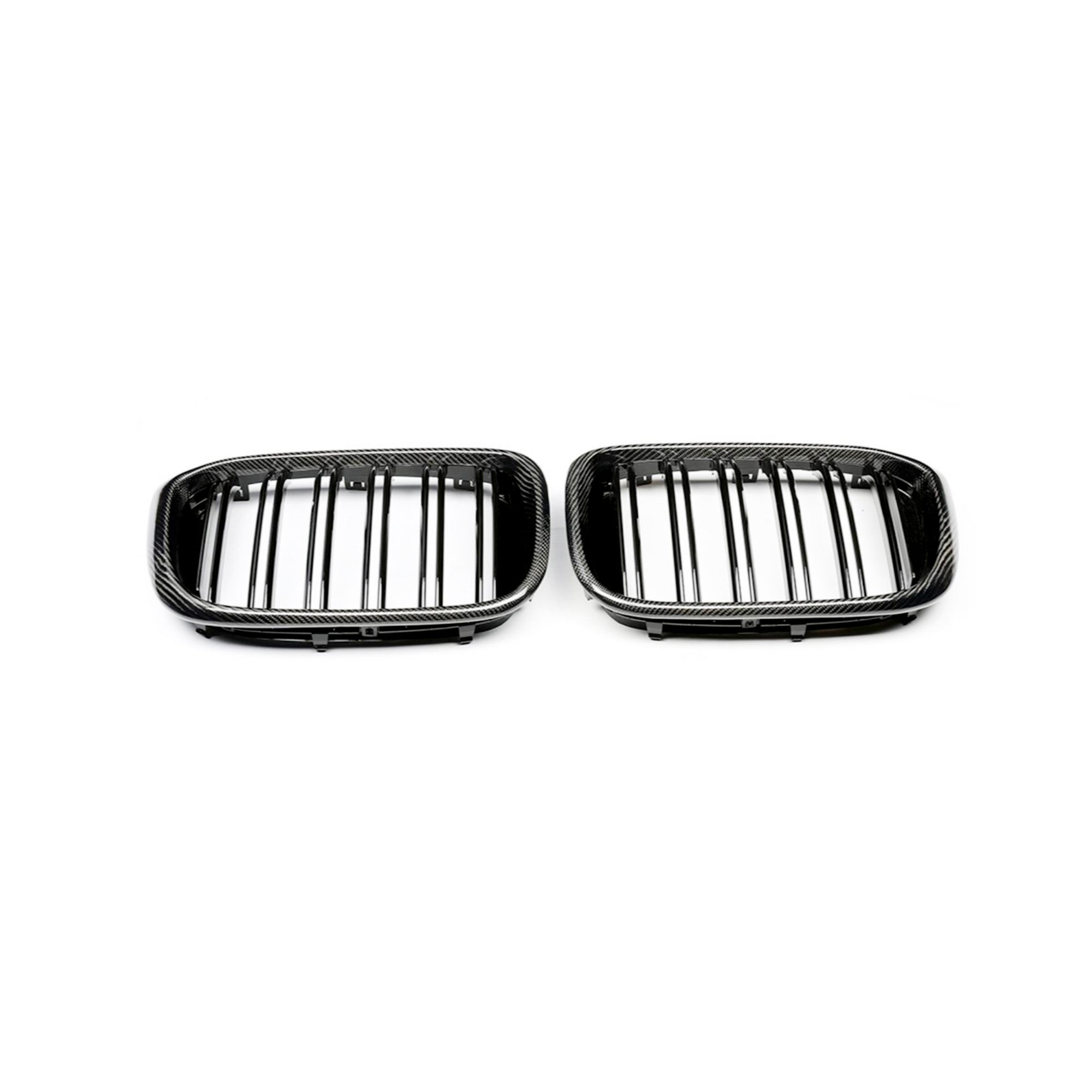 ST Style Carbon Fiber Front Grille Dual Slat for X4 G02 Pre-LCI (2018–2021)