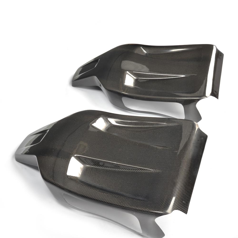 ST Style Carbon Fiber Seat Back Cover for Mercedes Benz C63 W204 Pre-Facelift (2008-2011)