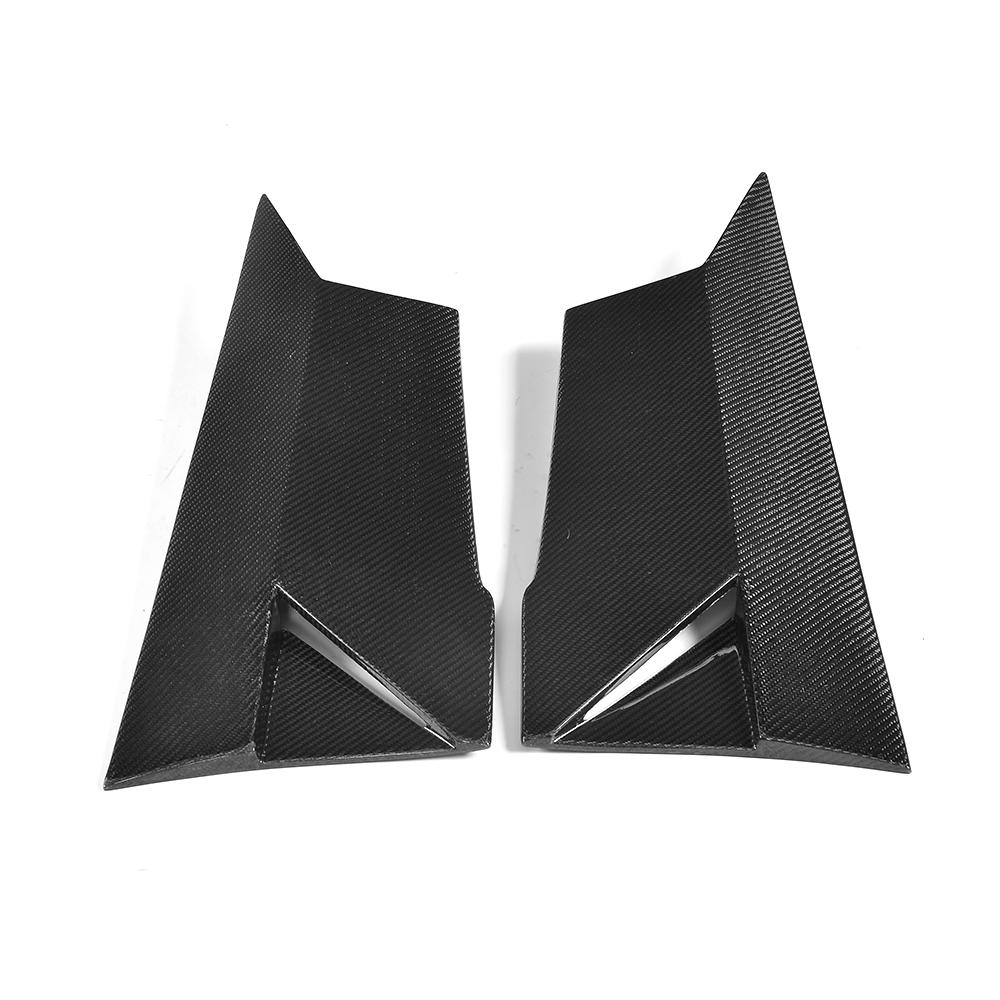 B Style Carbon Fiber Side Splitters for Mercedes-Benz S-Class C217 Pre-Facelift 2014-2017