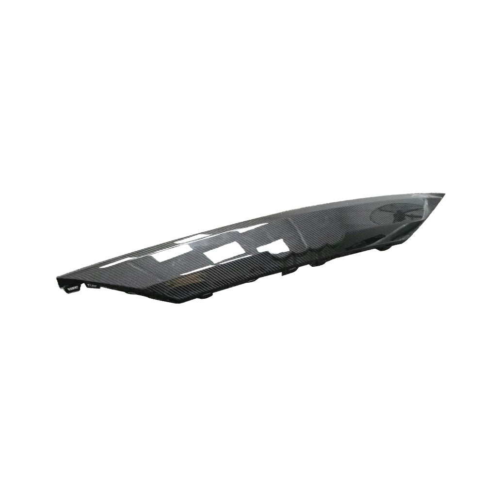 Carbon Fiber  Rear door trunk lid cover trim for AUDI Q8 Pre-LCI(2019-2023)