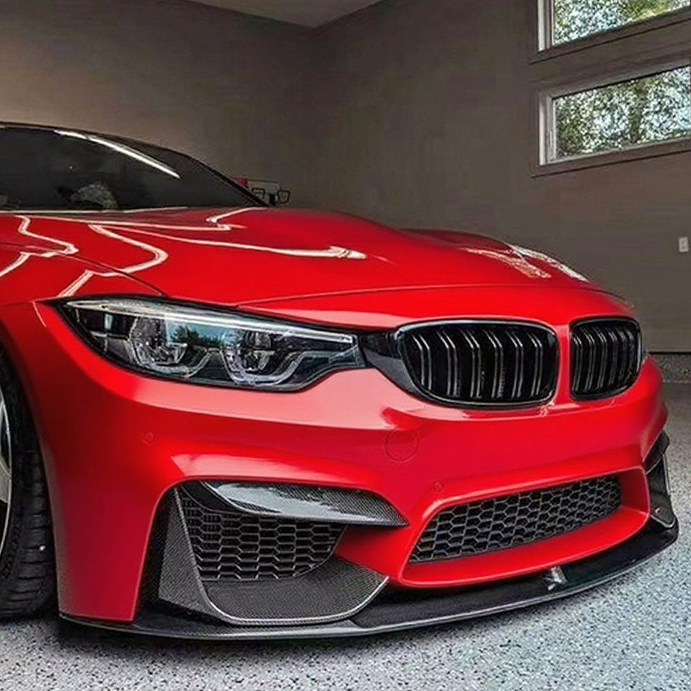 ST Style Carbon Fiber Front Splitter for BMW M3 F80, M4 F82/F83 (2014-2020)