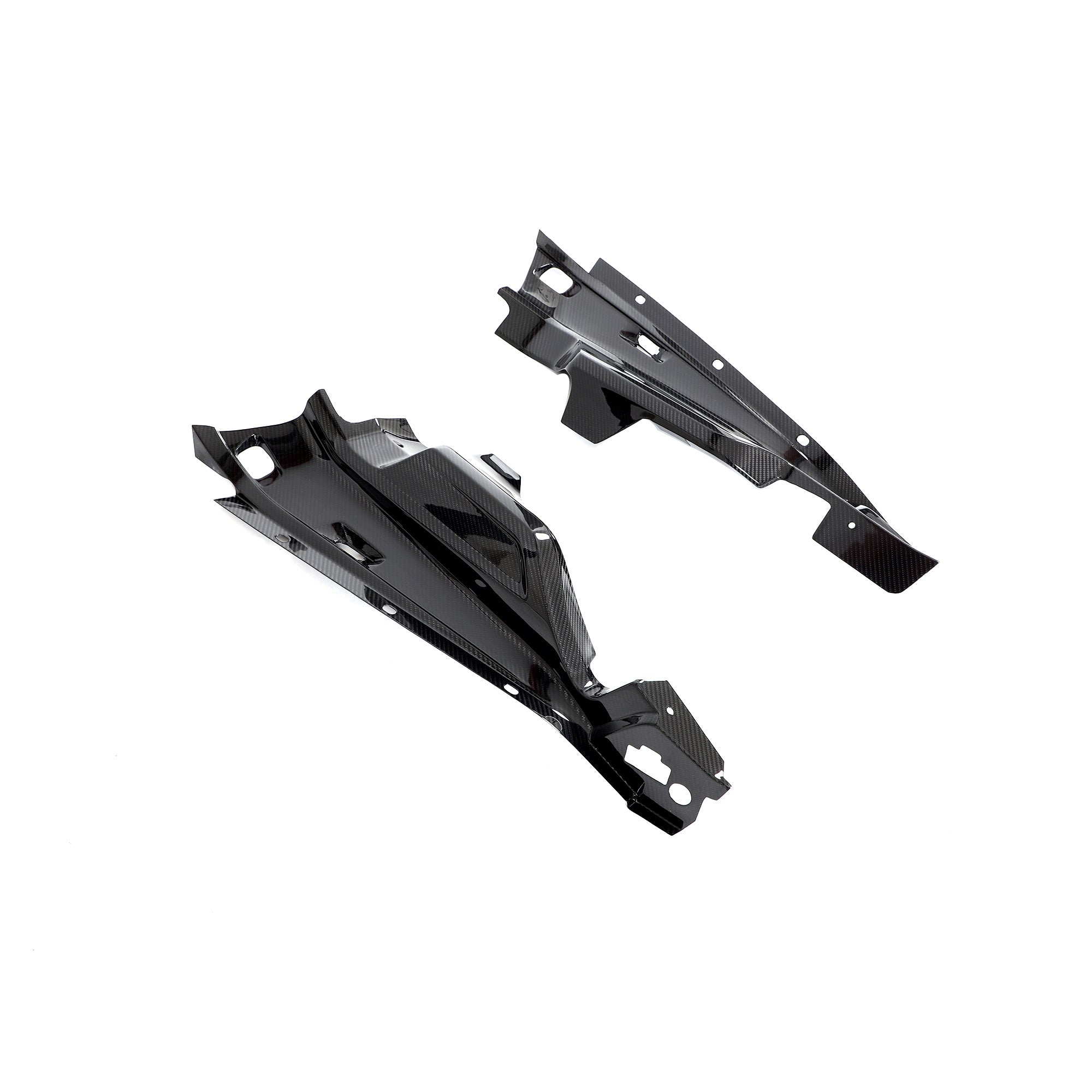 OEM Style Carbon Fiber Engine Bay Panel Set For Audi R8 4S LCI (2019–2023)