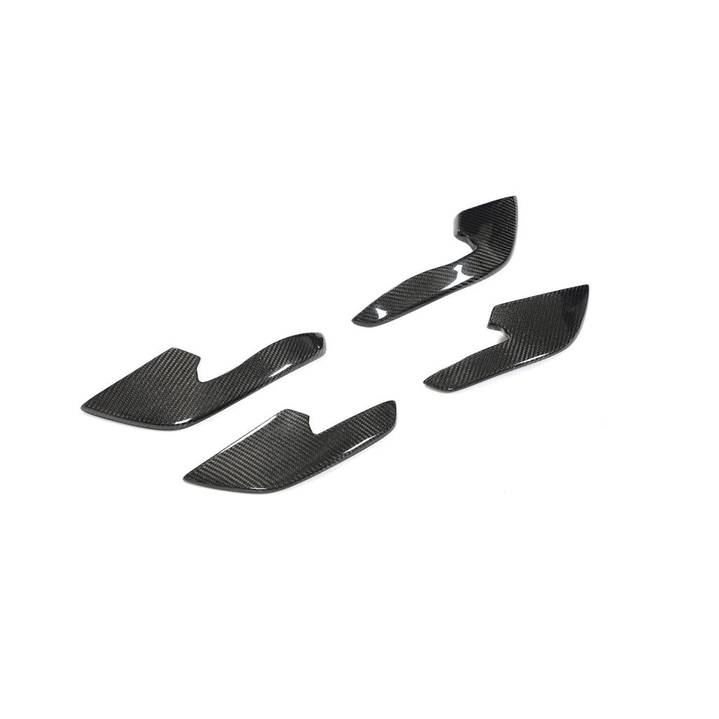 ST Style Carbon Fiber Front canards For Audi RS6 C7, RS7 C7 (2013–2018)