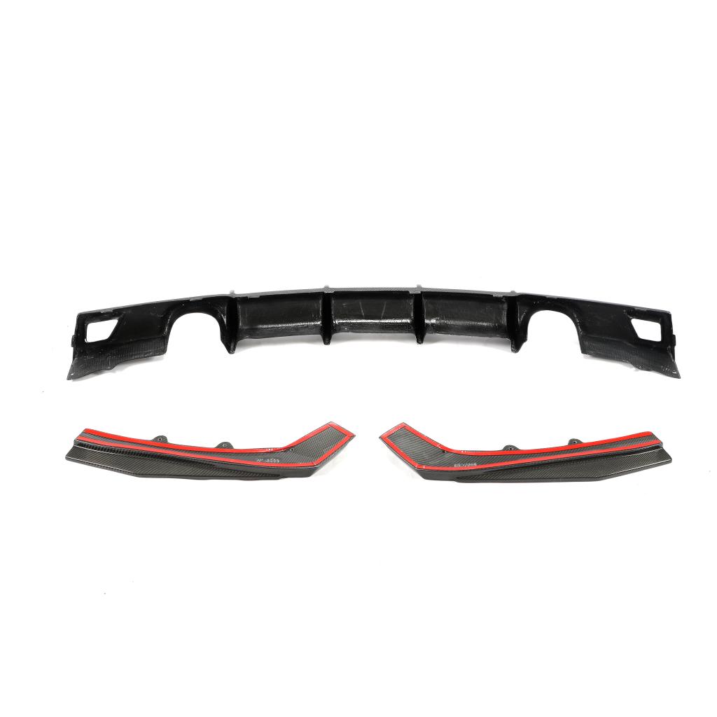 MAD Style Carbon Fiber Rear Diffuser for BMW 3 Series F30 M Sport(2012-2019)