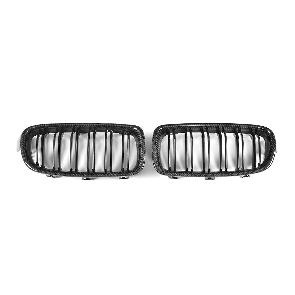 M3 Style Dual Slat Carbon Fiber Front Grille for BMW 3 Series F30（2012-2019）