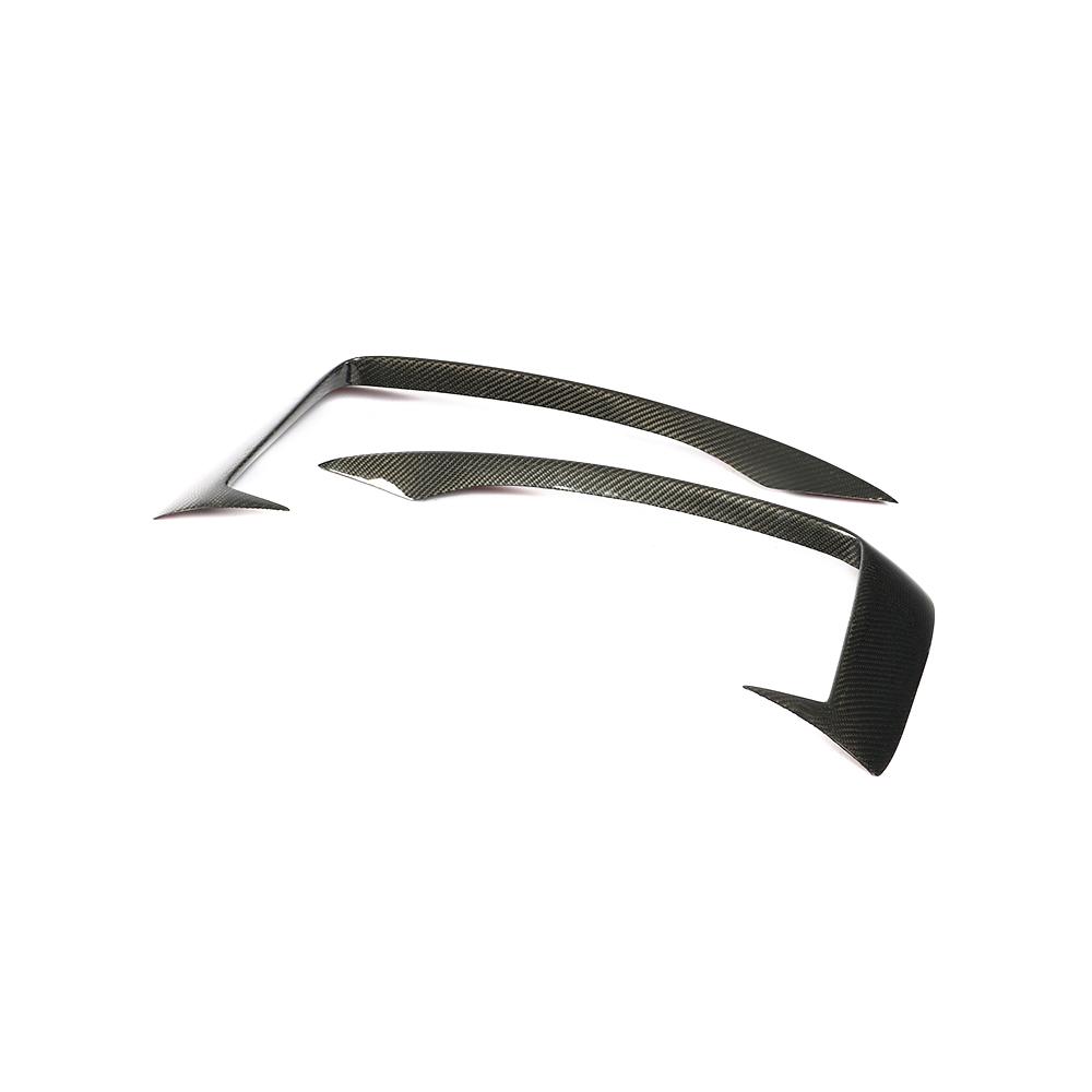 ST Style Carbon Fiber Front Canards for Audi A4 Sline B9 Pre-LCI (2016-2019)