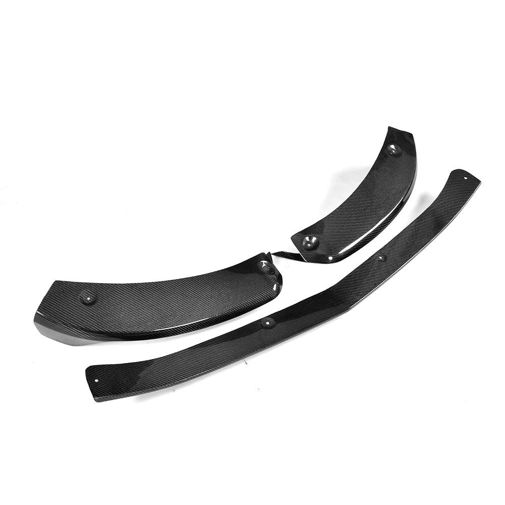 B Style Carbon Fiber Front Lip for Mercedes-Benz S-Class C217 Pre-Facelift 2014-2017