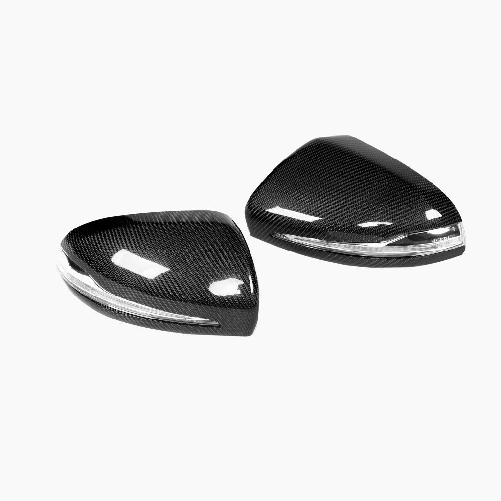Benz S‑Class W222 Pre‑Facelift Mirror Caps  Carbon Fiber