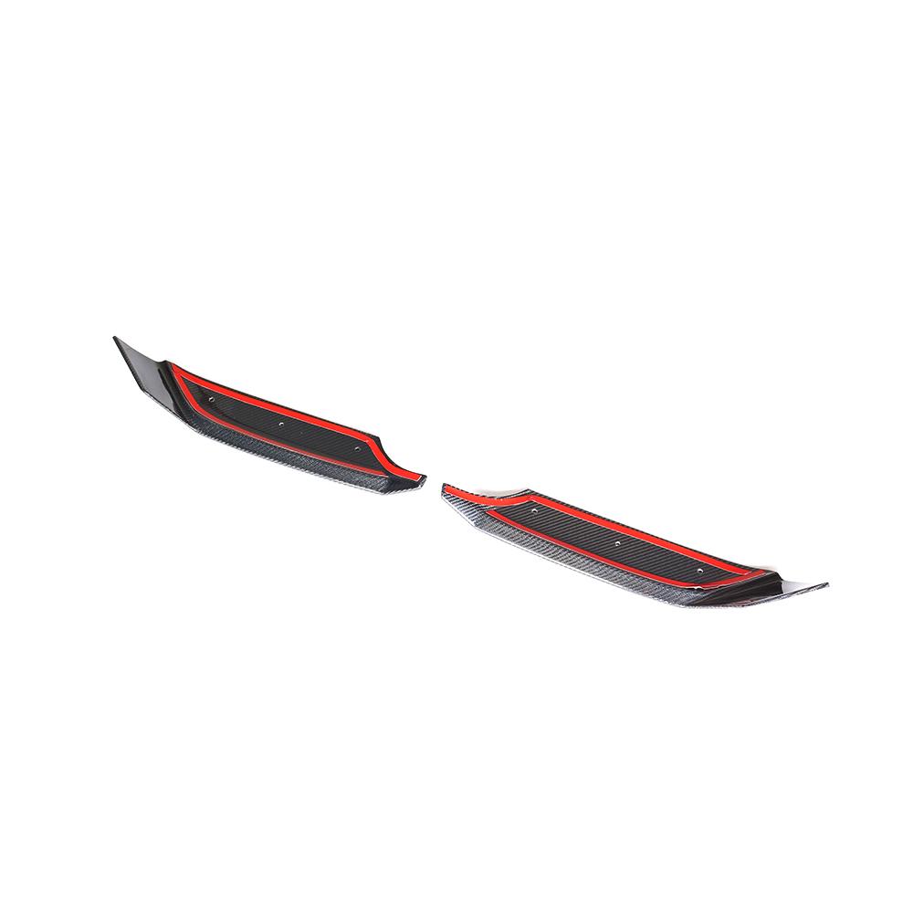 Mercedes-Benz G‑Class W463A Pre‑Facelift Front Splitters carbon fiber side view