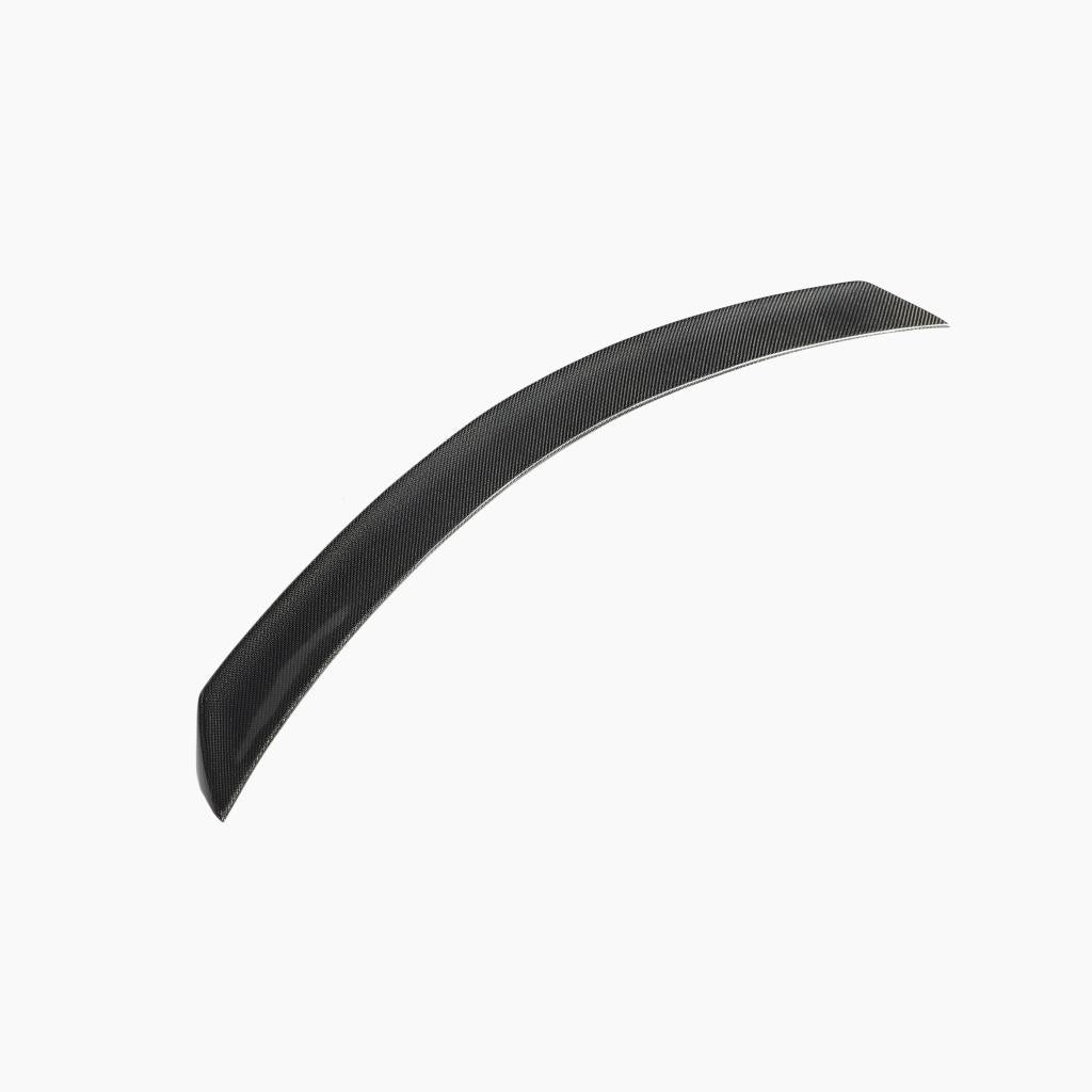 Mercedes-Benz C-Class W204 Carbon Fiber Trunk Spoiler-full side view