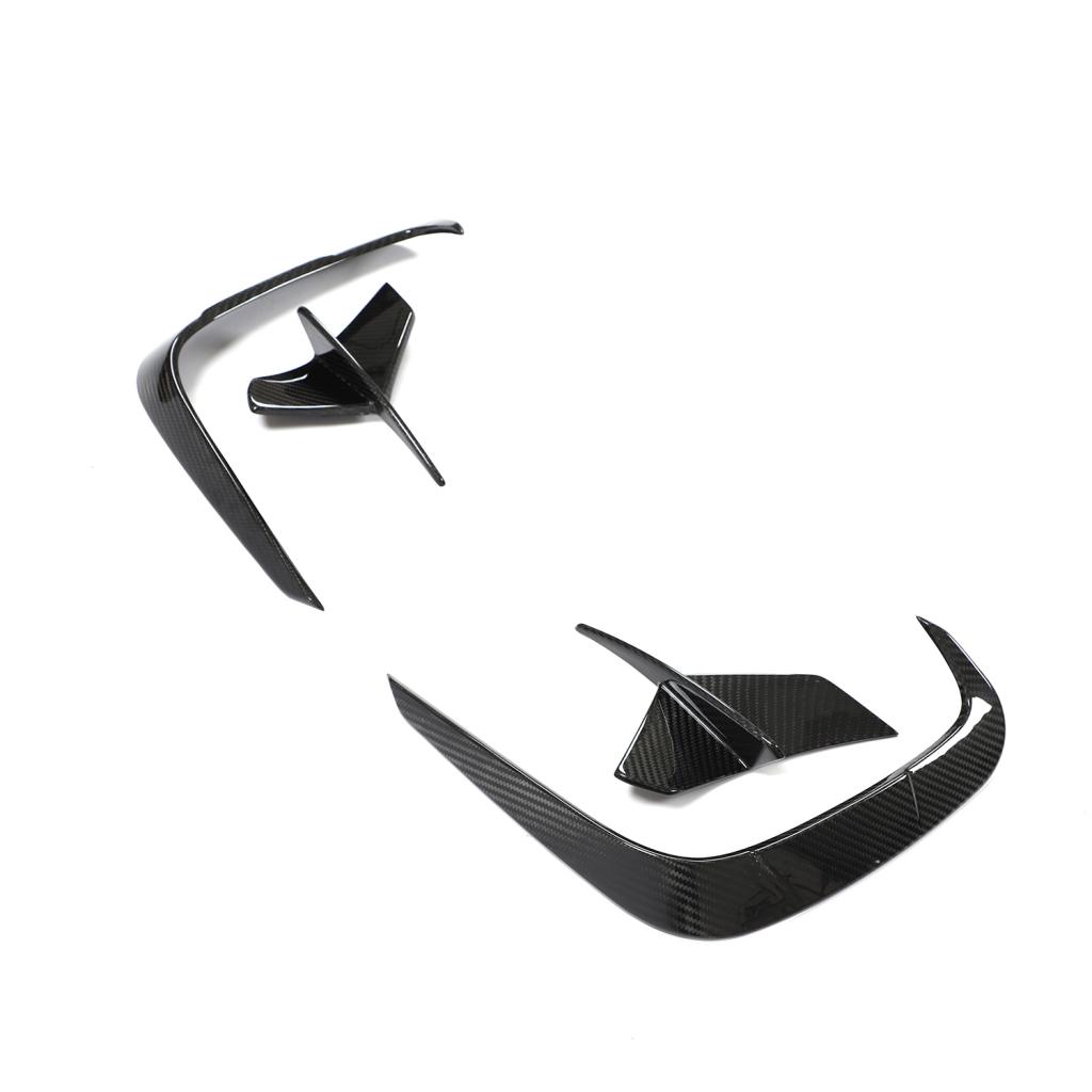 AC Style Carbon Fiber Rear Splitter for BMW 8 Series G14/G15 (2019+)
