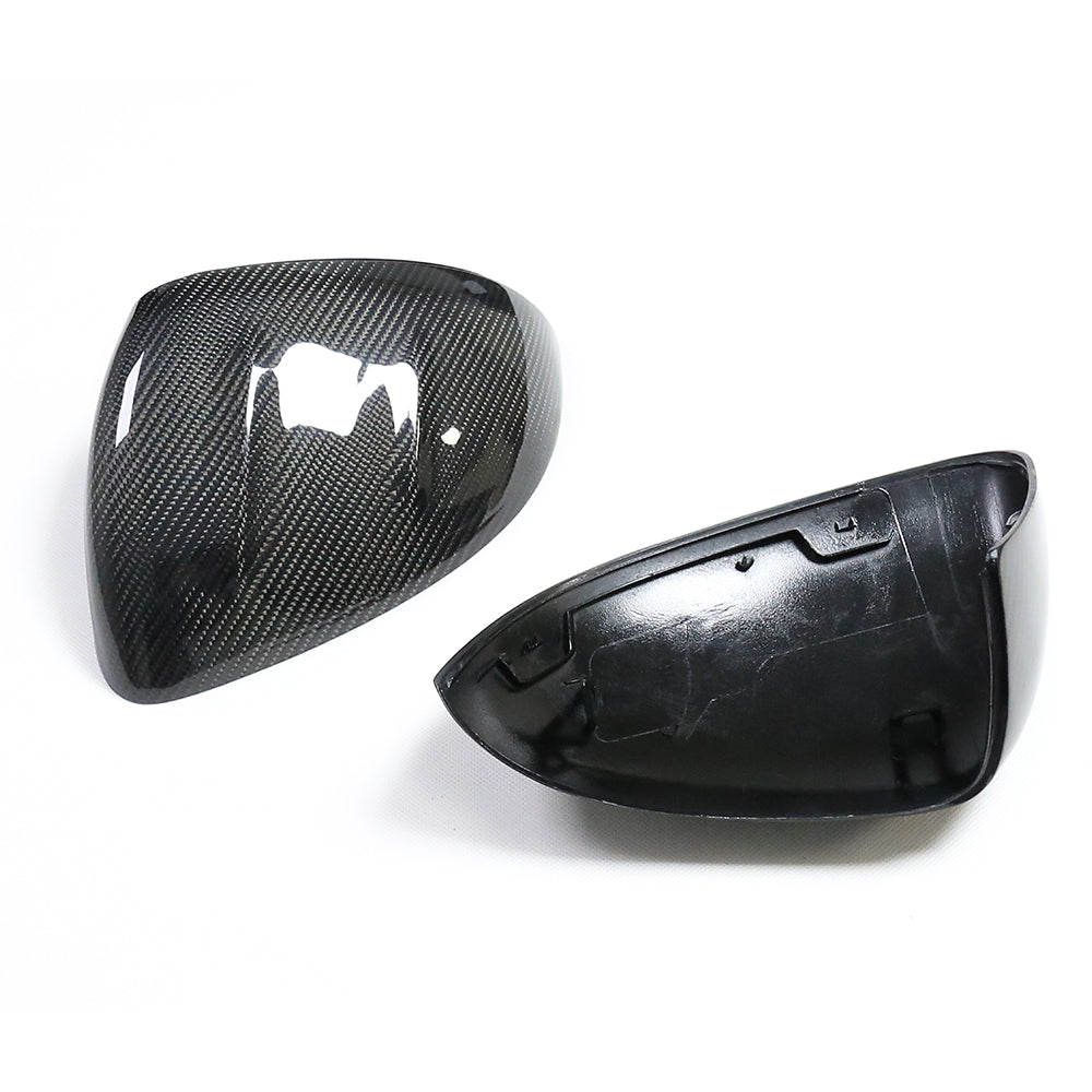 Replacement Style Carbon Fiber Mirror Caps for Mercedes Benz C-Class W206 (2022+), S-Class W223 (2021+)