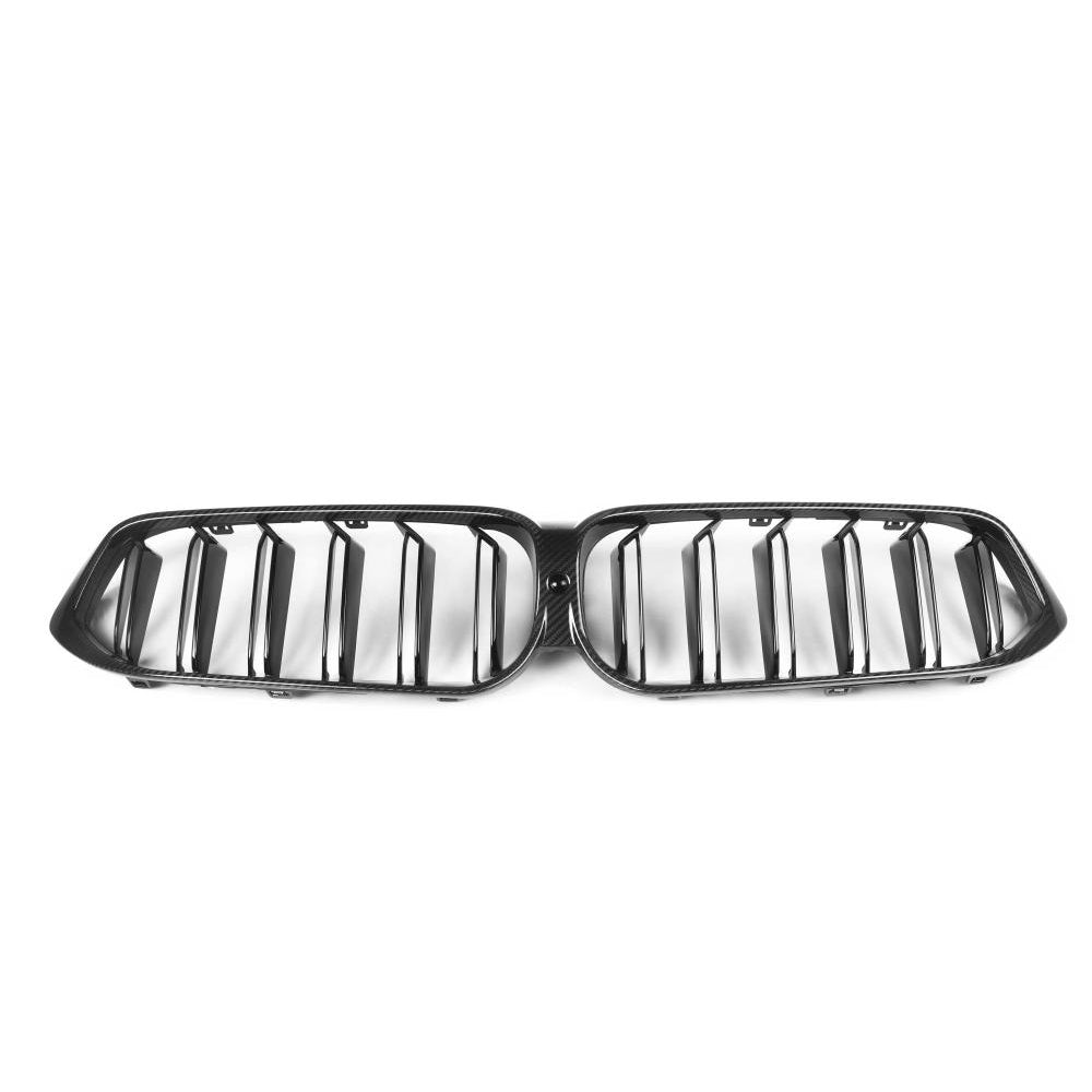 ST Style Dual Slat Carbon Fiber Front Grille for BMW 6 Series G32 GT (2017+)