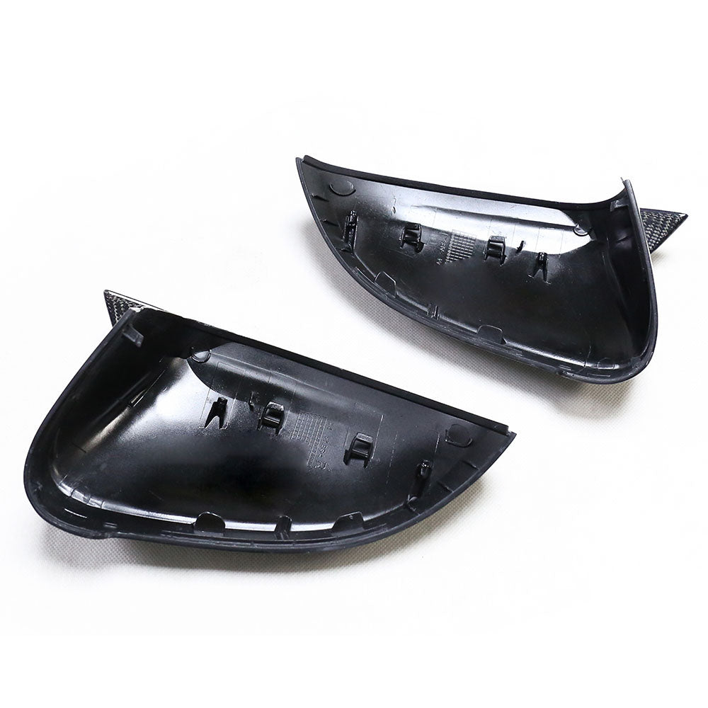 M4 Style Carbon Fiber REPLACEMENT Mirror Caps For Audi A4/S4 B9 Pre-LCl (2016-2019) A4/S4 B9.5 LCI(2020-2023)
