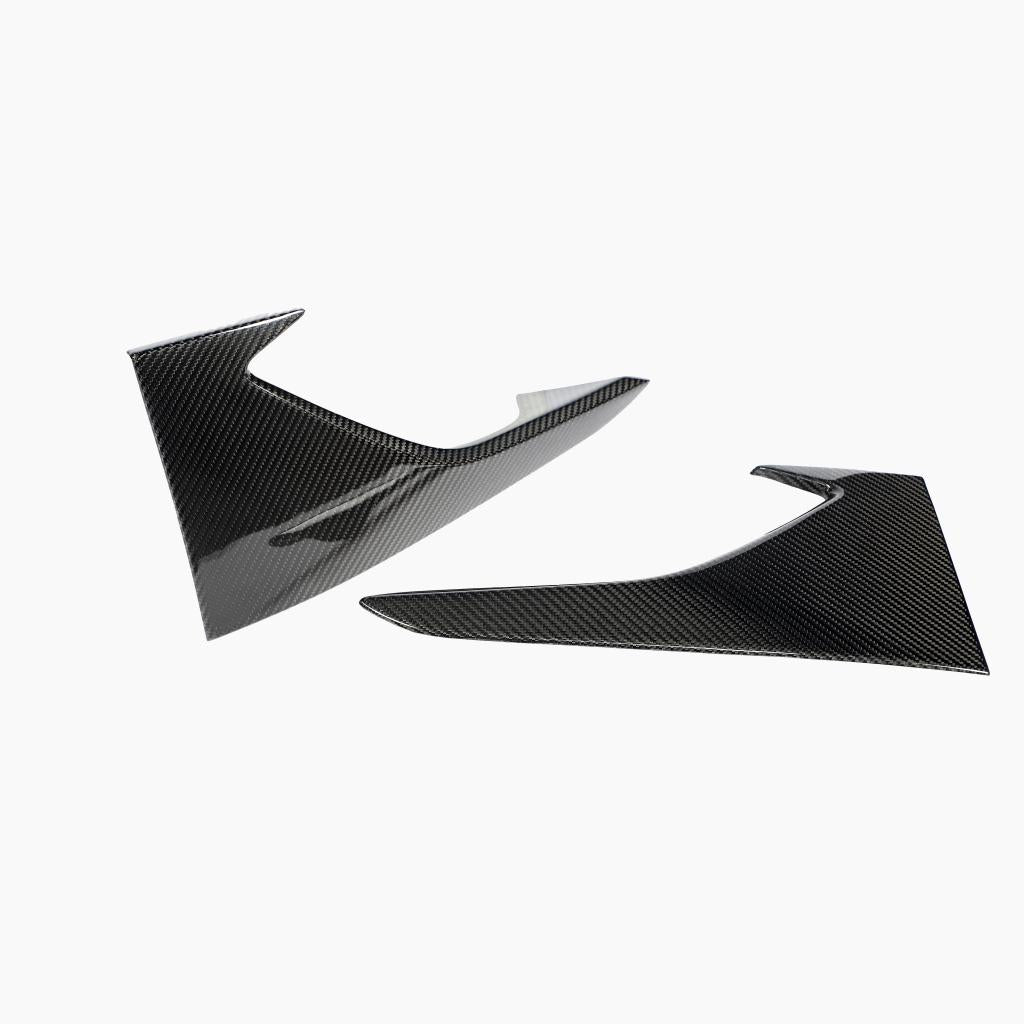 ST Style Carbon Fiber Front Canards for BMW M2 F87 (2016–2018)