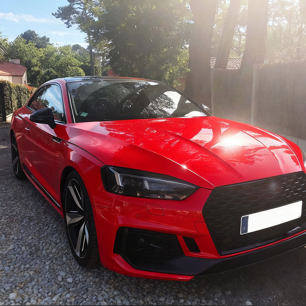 ST Style Carbon Fiber Headlight Eyelids For Audi A5 / S5 B9 Pre-LCI, RS5 B9 Pre-LCI (2017-2019)