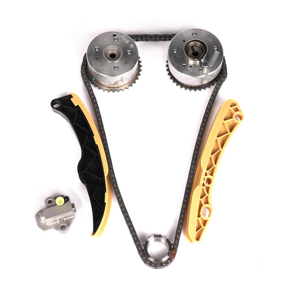 Engine Timing Chain Kit With VVT Gears Fits for Hyundai Accent Kia Rio Soul 1.6L G4FC 2012-2021 7PCS