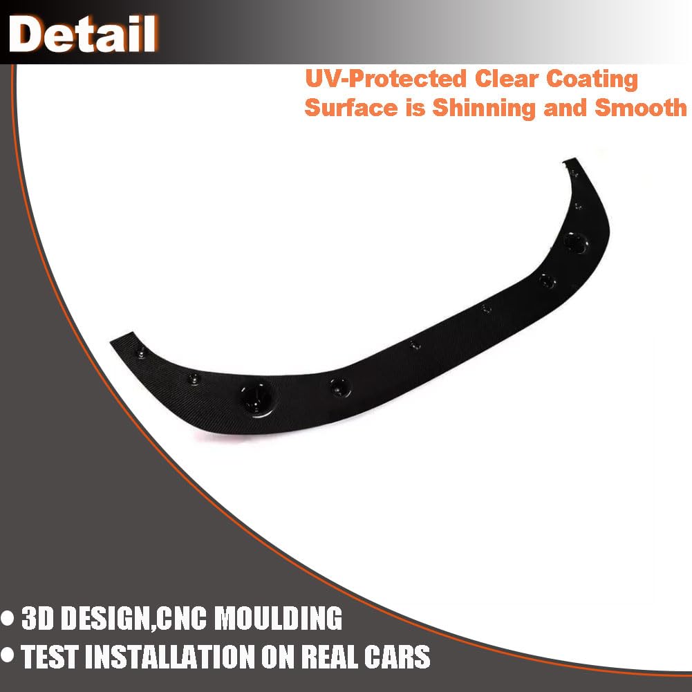 Front Bumper Lip Fits for BMW X3 M X4 M F97 F98 2019-2021Chin Spoiler Lip Splitter Protector Factory Outlet (Fiberglass in Gl