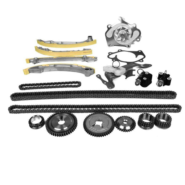 Timing Chain Kit Fits for Infiniti QX56 QX80 2011-2020,for Nissan M56 Q70 NV2500 5.6L Replacement Includes Tensioner, Guide, 