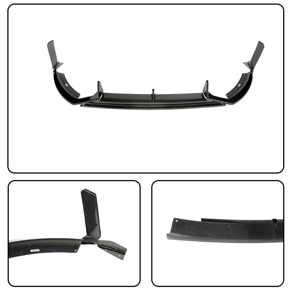 Carbon Fiber Front Bumper Lip for Toyota GR86 &for Subaru BRZ 2022-2024 | Abrasion-Resistant Robust Lip Body Kit Bumper Split