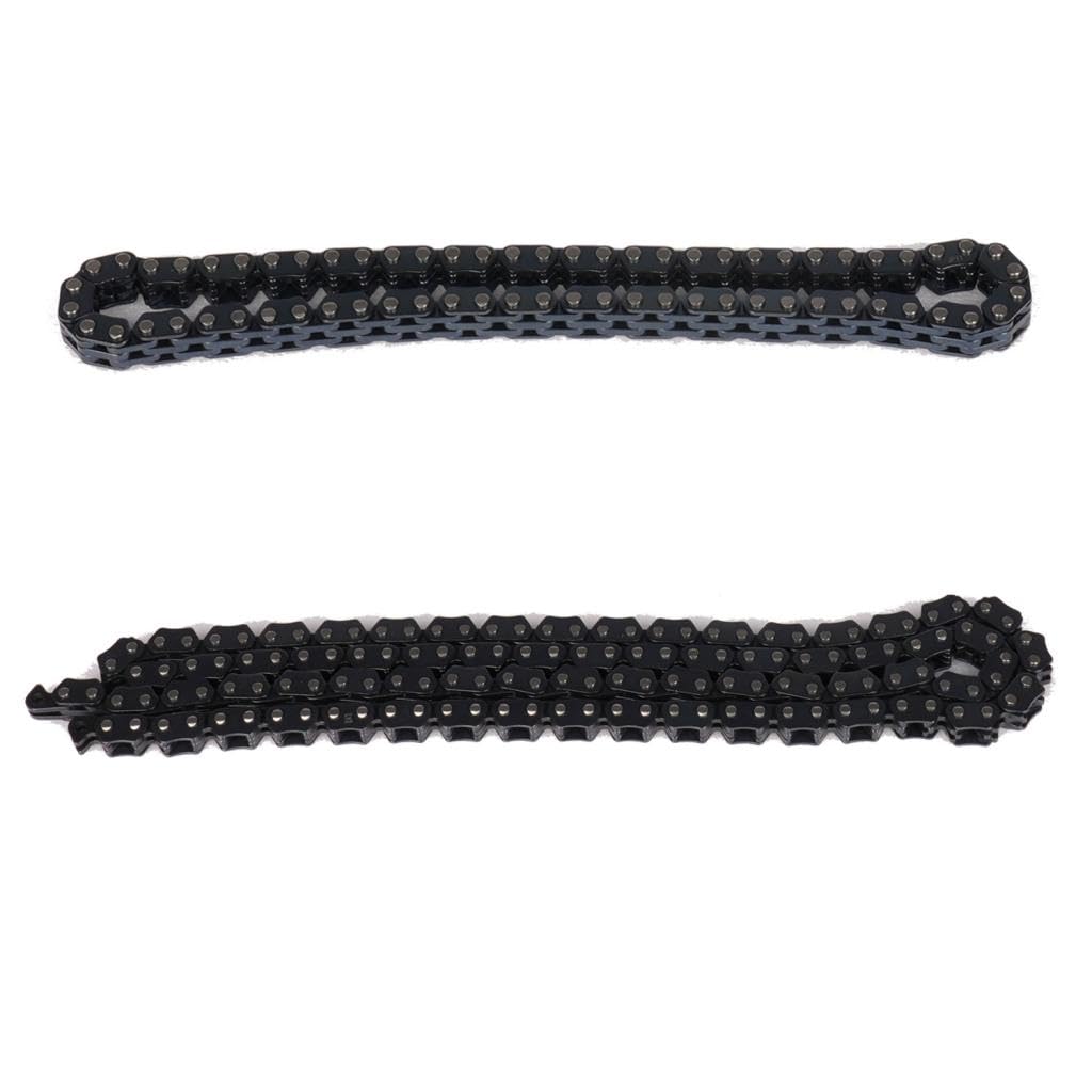 Timing Chain Kit with Tensioner Crank Gear Guide Rail Compatible with Mercedes Benz CLA250 E250 GLK200 E200 C300 Engine Time 