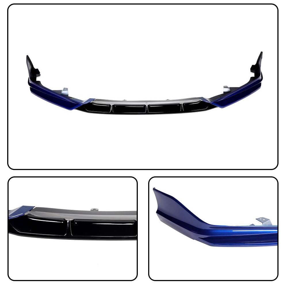 Front Bumper Lip Splitter for Honda Accord 2021-2022 Still Night Pearl Blue | Front Lip Splitter Air Dam Bumper Protection Sp