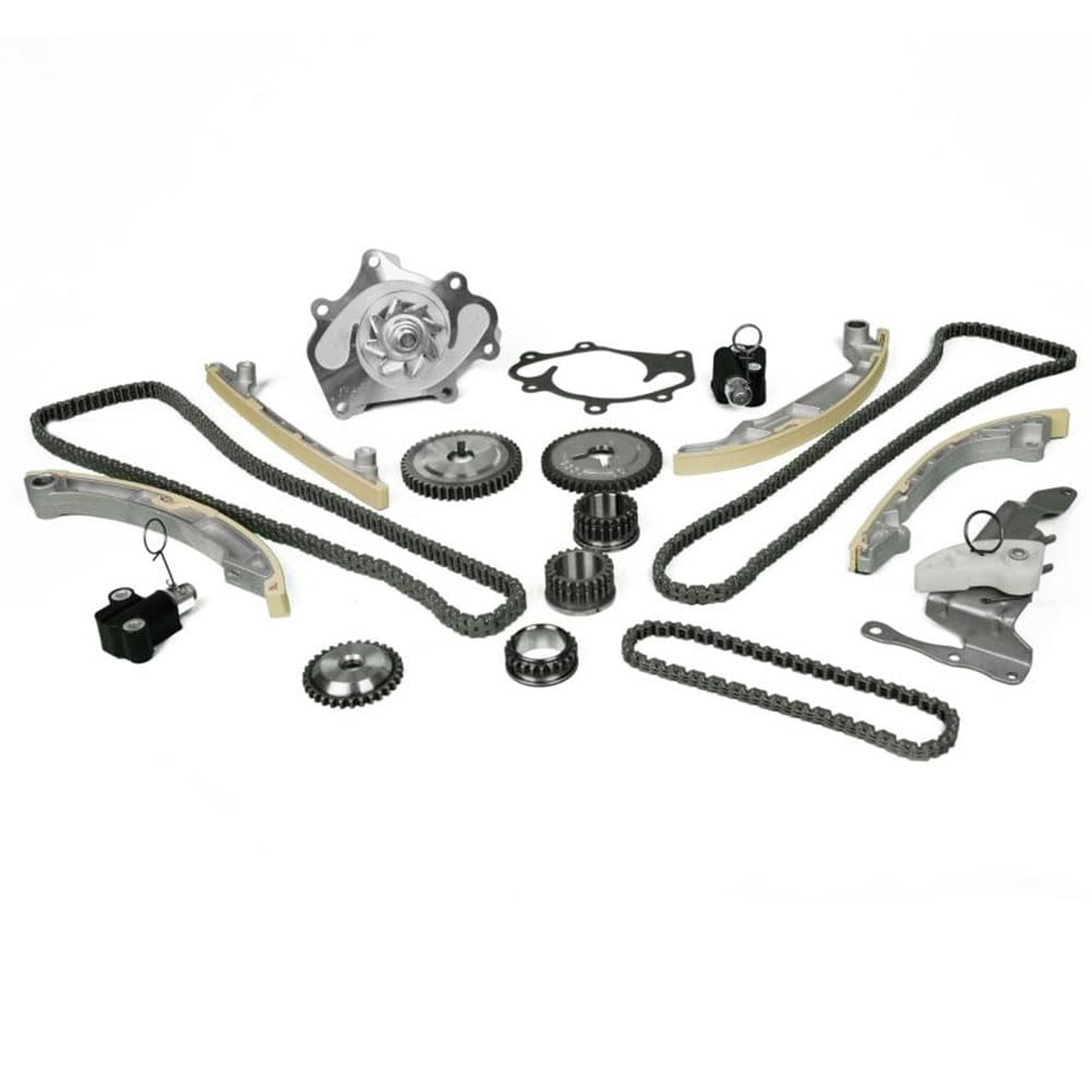 Timing Chain Kit Fits for Infiniti QX56 QX80 2011-2020,for Nissan M56 Q70 NV2500 5.6L Replacement Includes Tensioner, Guide, 