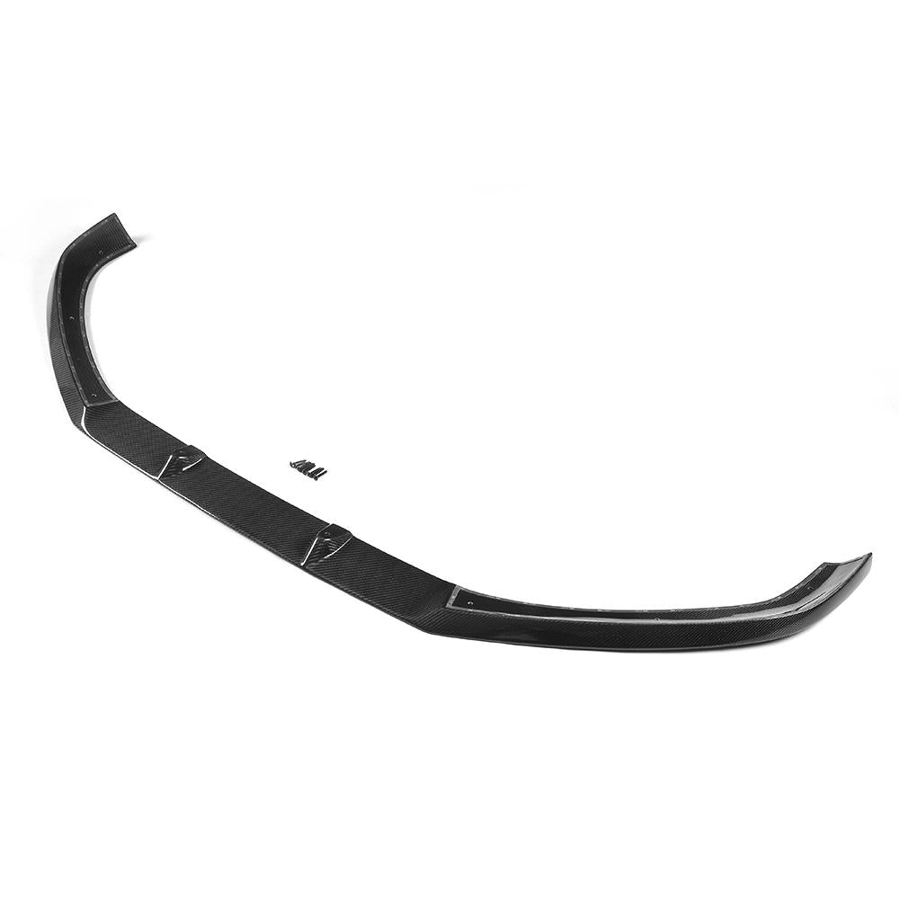 JC Style Carbon Fiber Front Lip for Audi A4 B9 Pre-LCI (2016-2019)