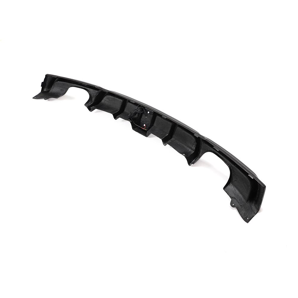 ST Style Carbon Fiber Rear Diffuser Dual Exhaust for BMW 3 Series F30 M Sport(2012-2019)