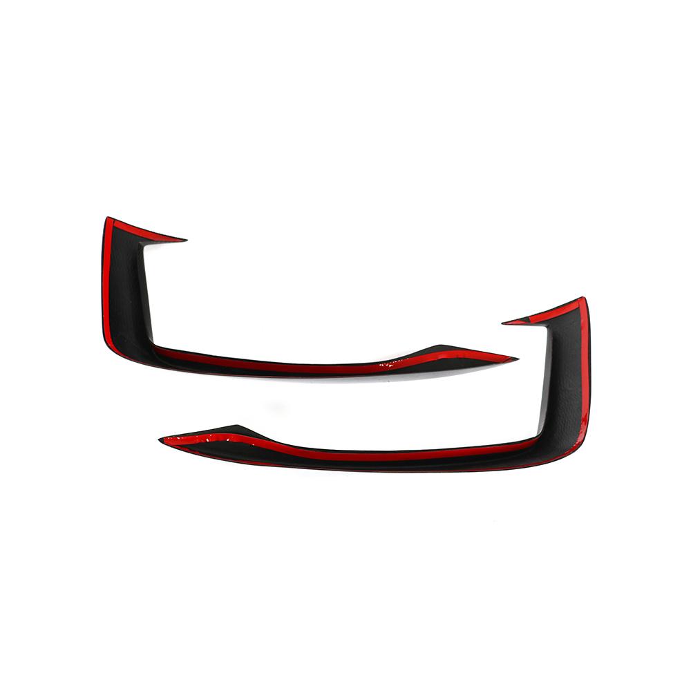 ST Style Carbon Fiber Front Canards for Audi A4 Sline B9 Pre-LCI (2016-2019)