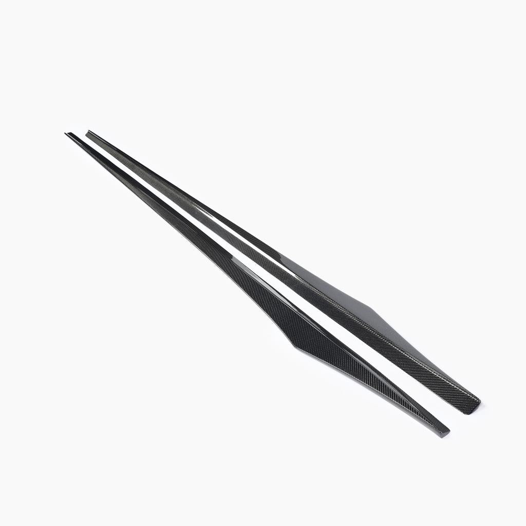 BMW 6 Series F06/F12/F13 M Sport V Style Carbon Fiber Side Skirts