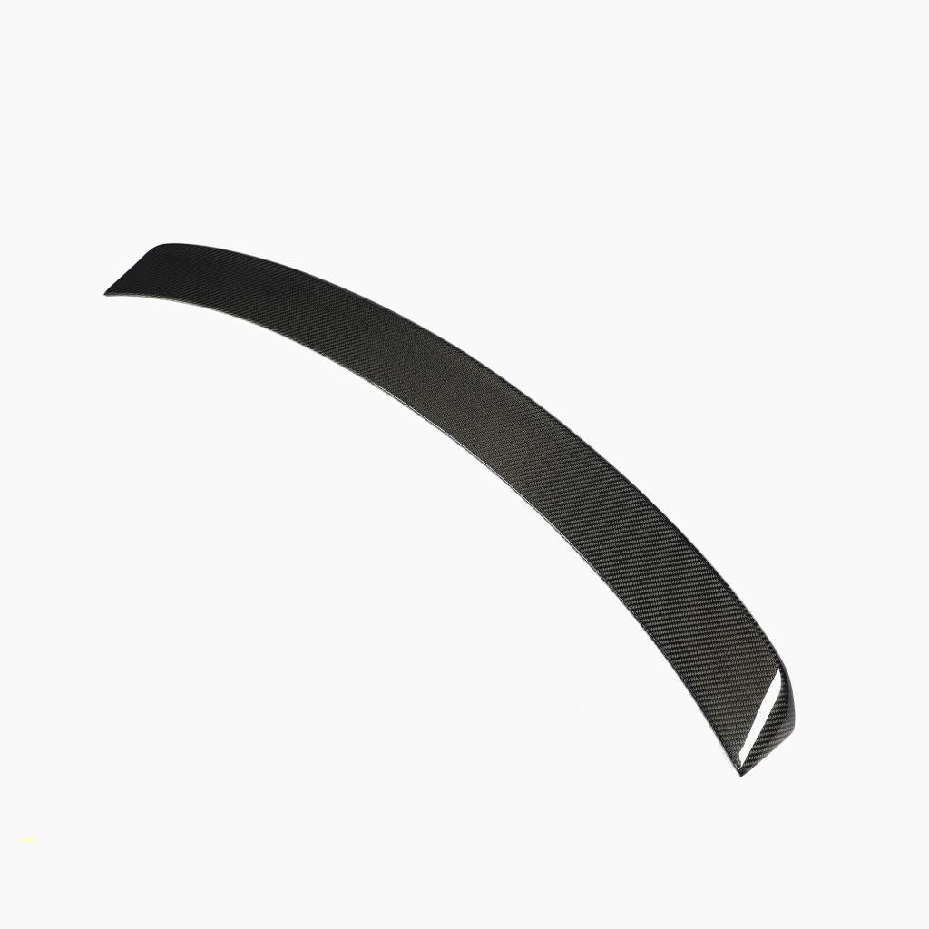 Mercedes-Benz C-Class W204 Carbon Fiber Roof Spoiler-full side view
