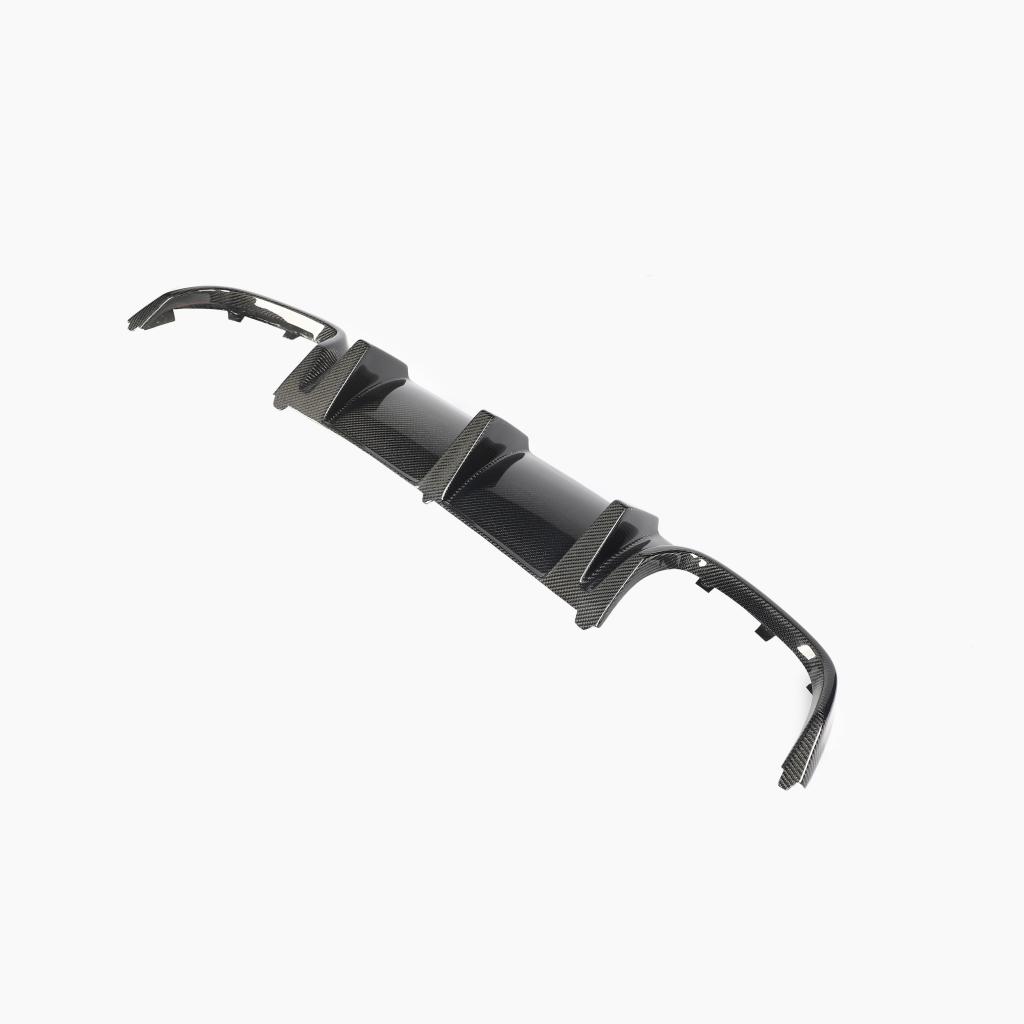 TMS Style Carbon Fiber Rear Diffuser for Mercedes-Benz C63 W204 Pre-Facelift 2008-2011