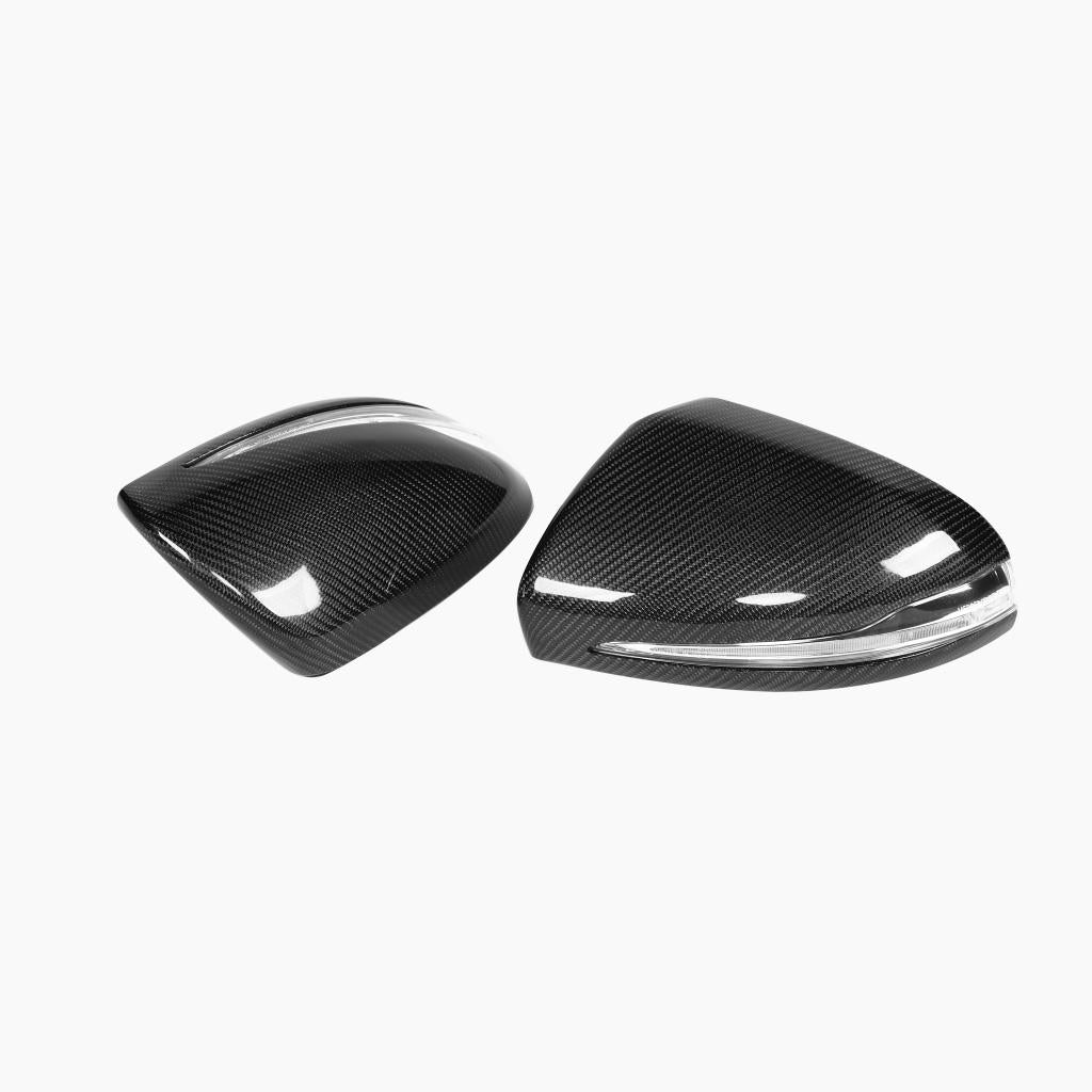 Benz S‑Class W222 Pre‑Facelift Mirror Caps  Carbon Fiber