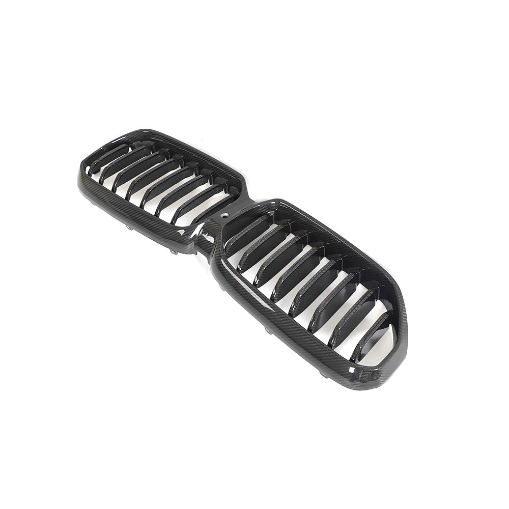 ST Style Carbon Fiber Front Grille for BMW 5 Series G30 G31 LCI (2020–2023)