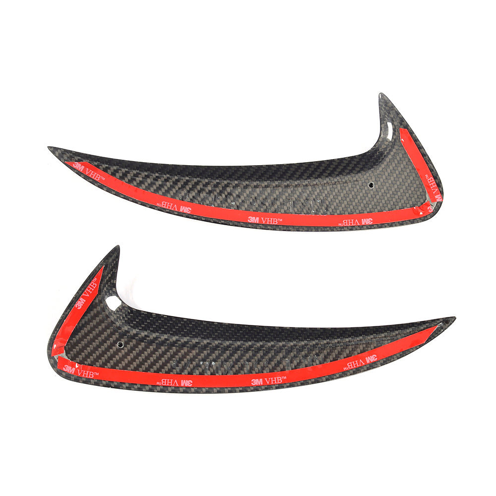 ST Style Rear Canards Carbon Fiber for Mercedes Benz E-Class C238 Sport Pre-Facelift (2017-2020)