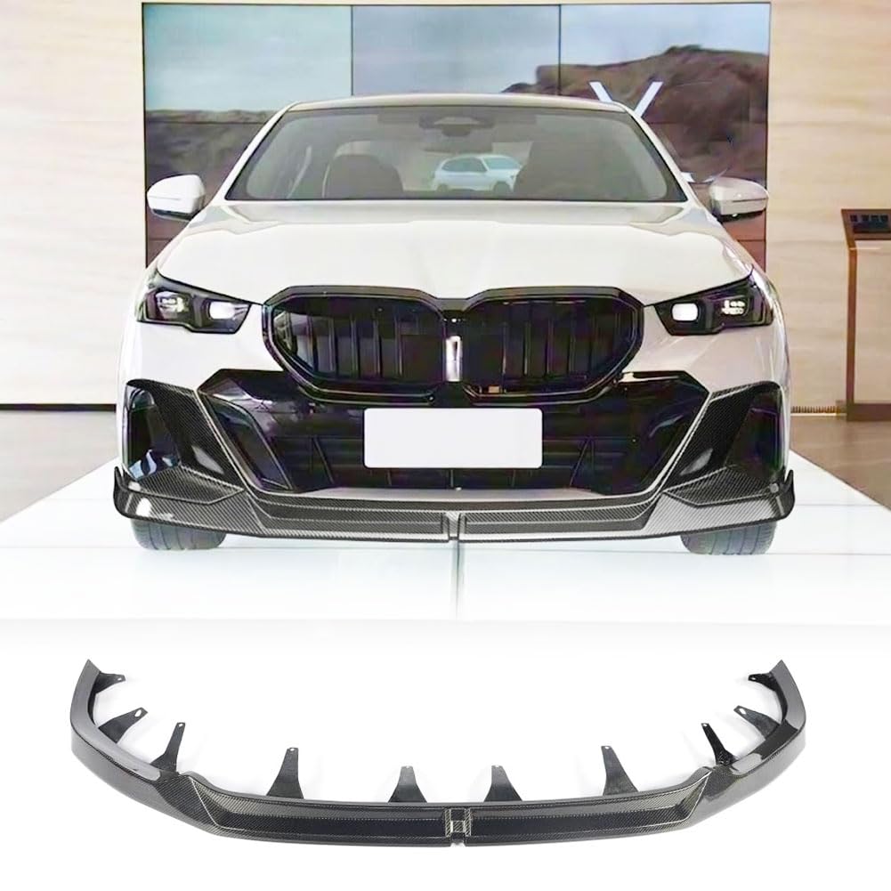MCARCAR KIT G60 Carbon Fiber Front Bumper Lip for BMW 5 Series i5 G60 G61 G68 2023-2026 Front Lip Spoiler Chin Spoiler Air Da