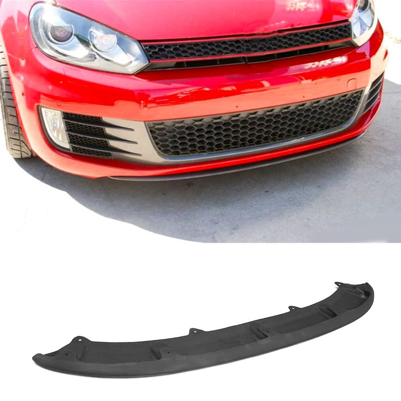 MK6 Front Bumper Lip Fits for Volkswagen VW Golf 6 VI MK6 GTI 2010-2013 Fiberglass Air Chin Spoiler Body Kit Exterior Accesso