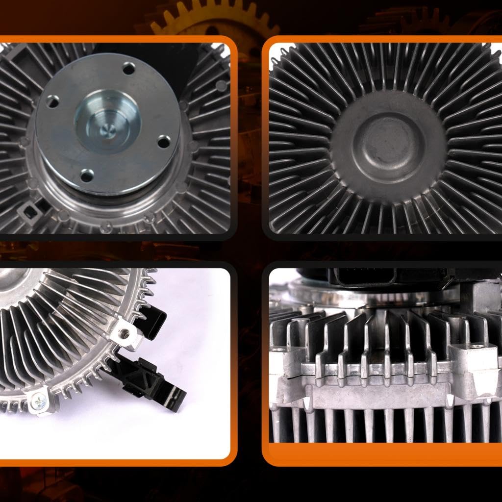 210825X20A Engine Cooling Fan Clutch Compatible with Infiniti QX56 QX80/for Nissan Armada NV2500 NV3500 Titan V8 5.6L