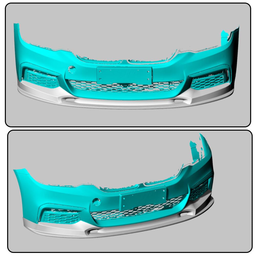 Gloss Black Front Bumper Lip for BMW G30 5 Series G31 G38 M Sport Sedan/Wagon 2017-2020 530i 540i M550i Fiberglass Auto Front