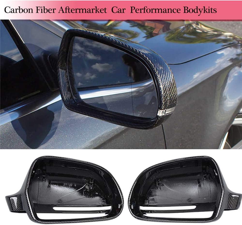 Carbon Fiber Mirror Cover Caps for Audi A3 S3 A4 B8 S4 RS4 2008-2010 A5 S5 8T 2007-2009 Q3 2011+ Rearview Side Rearview Mirro